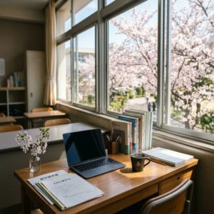 「心のデトックス」と「新年度への備え」をテーマにした画像